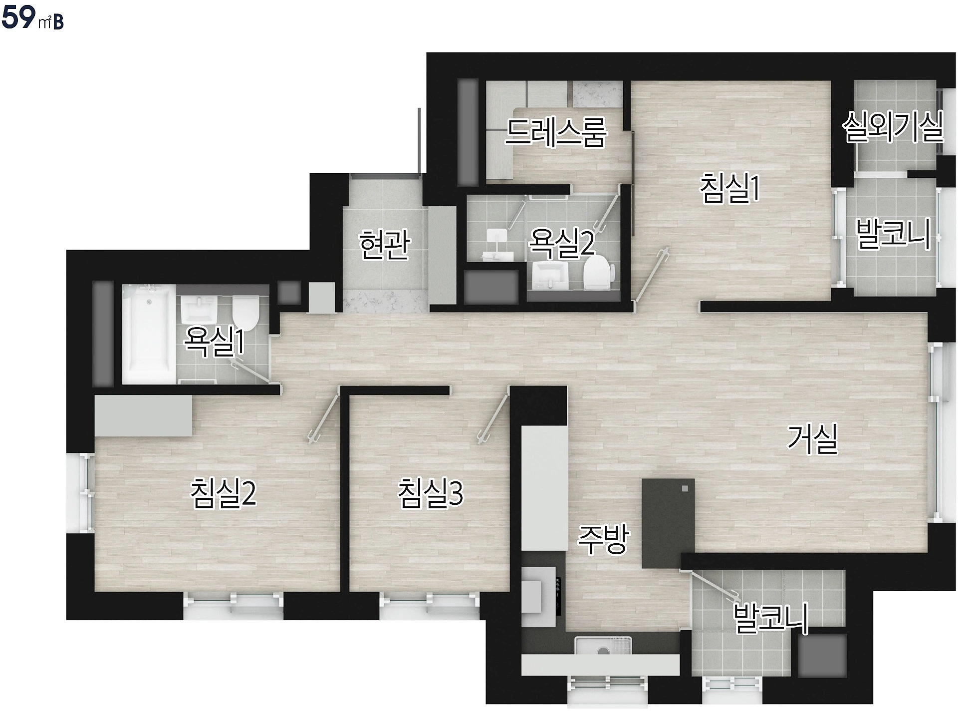 59B 평면도