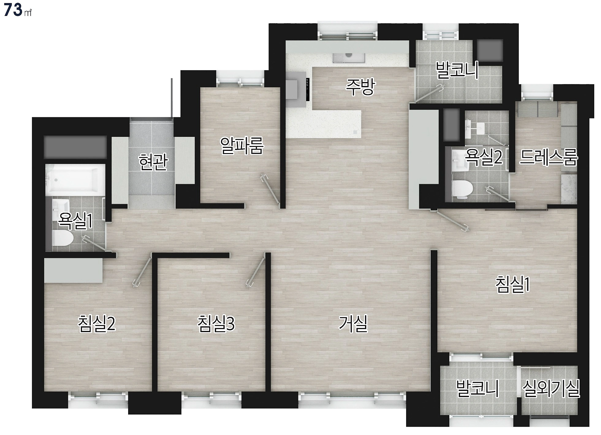73 평면도